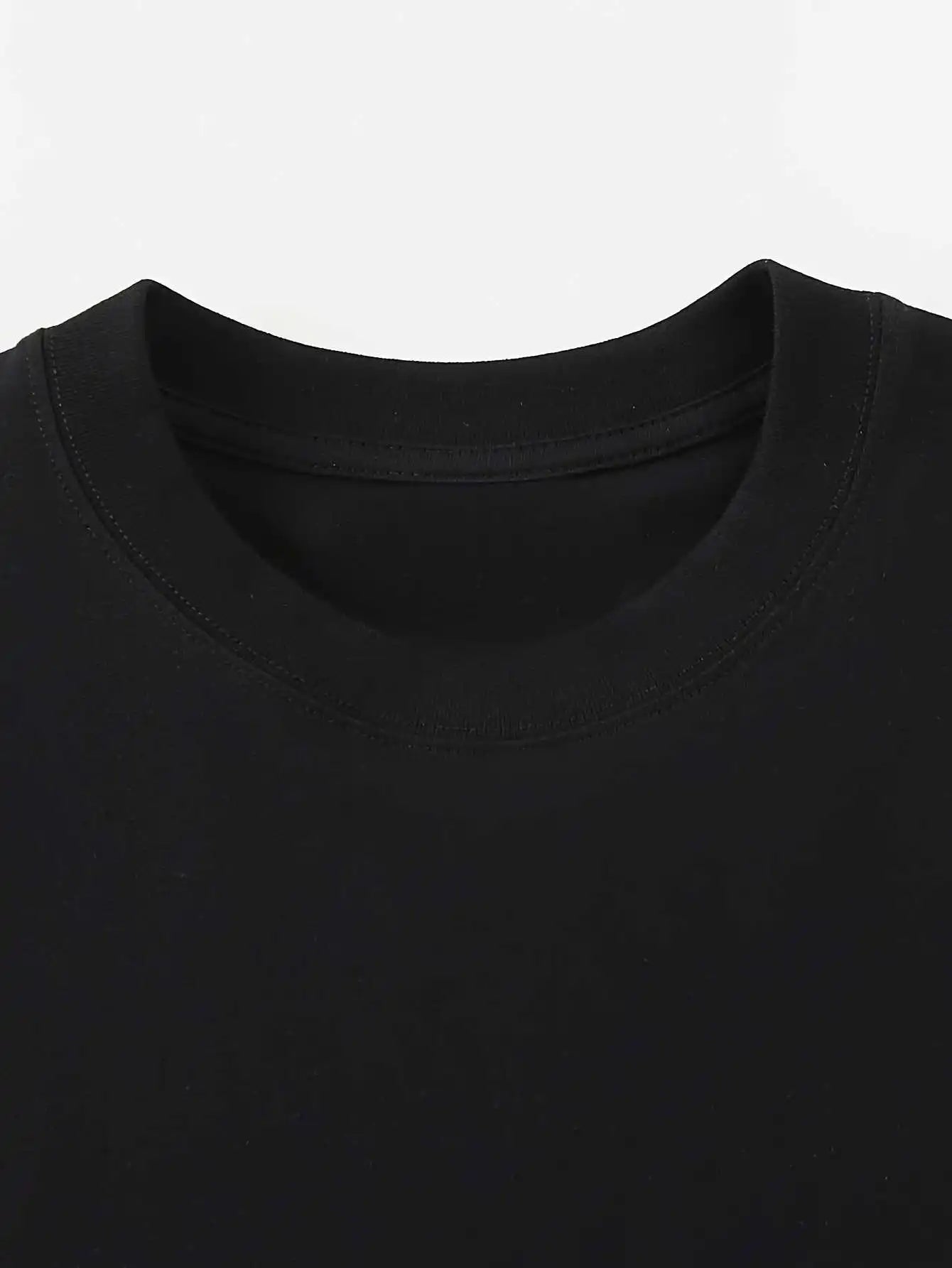 t shirt for men 2025 Fashion Solid color