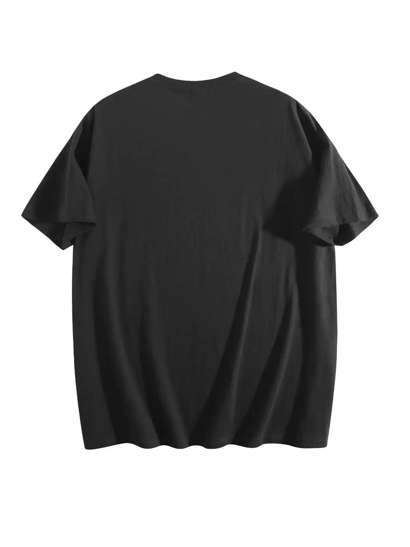 t shirt for men 2025 Fashion Solid color